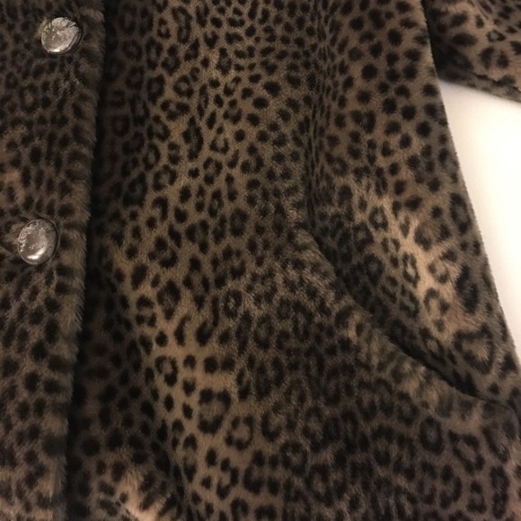 Creation de Paris vintage Leopard print Fur coat, made in France, size 36 (S-M) - Picture 8 of 9